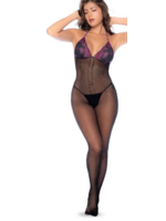 Mapale Lingerie 1122 Black/Purple O/S