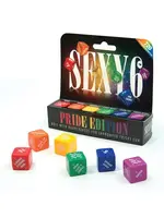 Pipedream Products Sexy 6 Dice Game Pride Edition