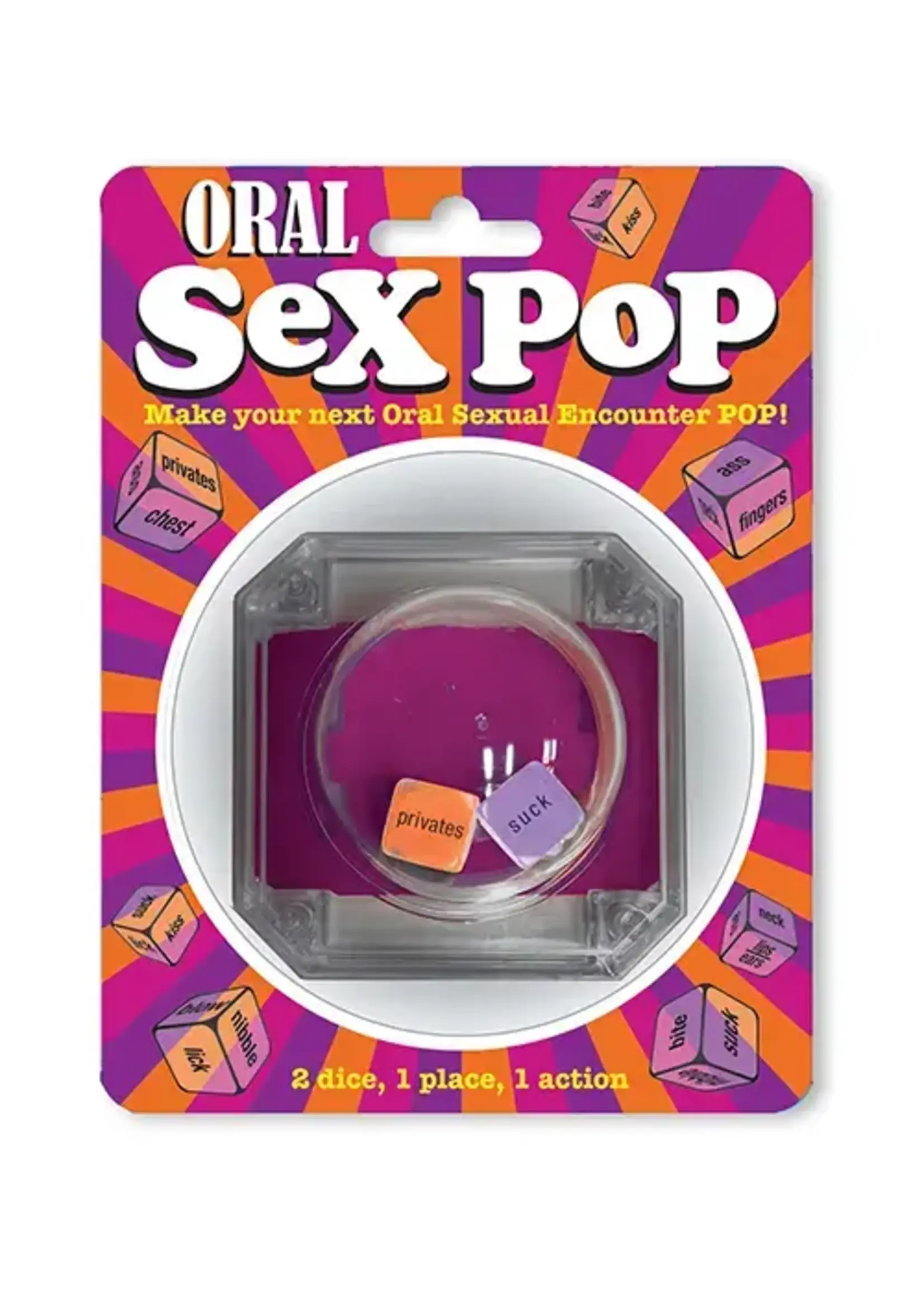 Oral Sex Pop Dice Couples Game