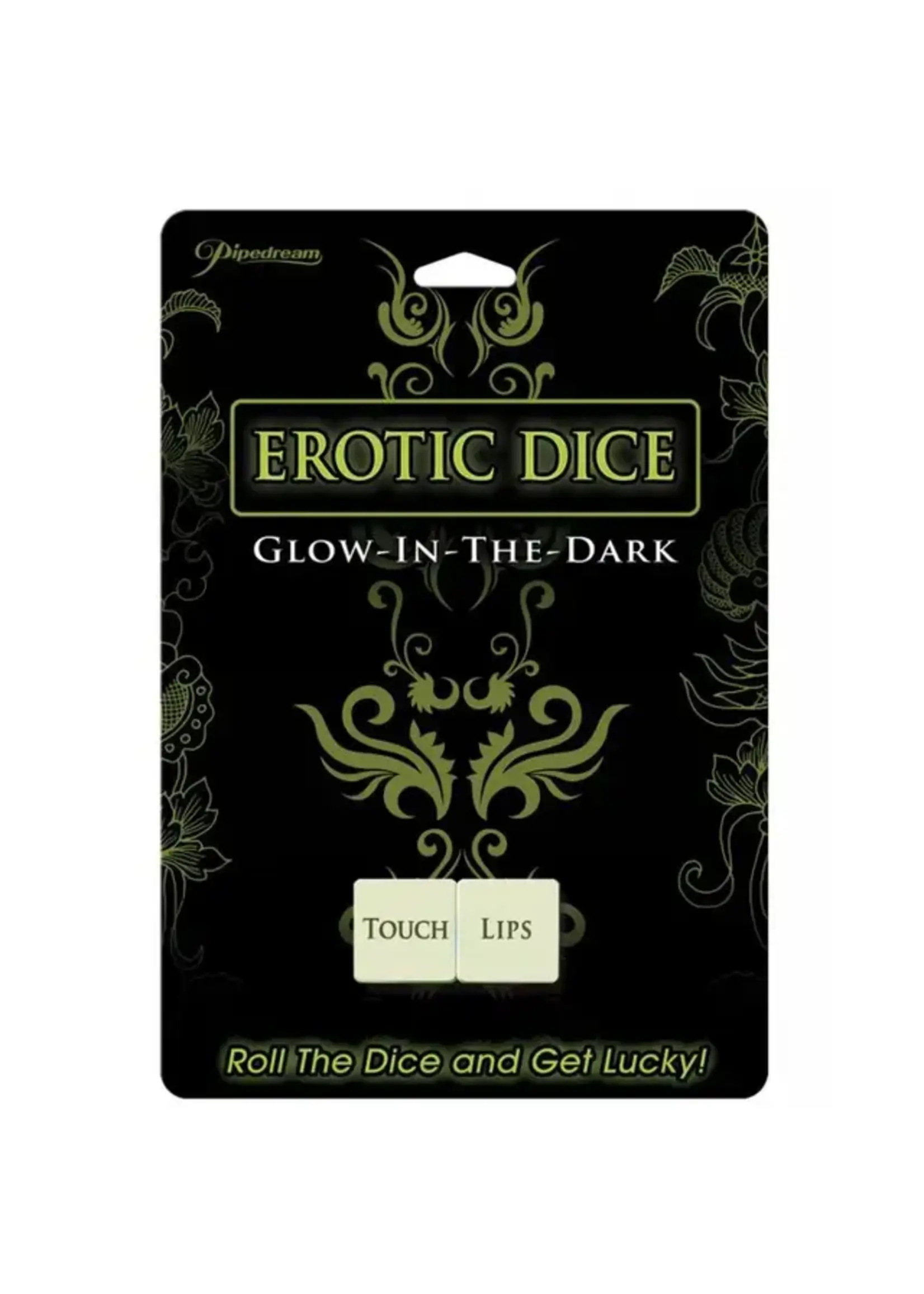Pipedream Erotic Dice - Glow in the Dark