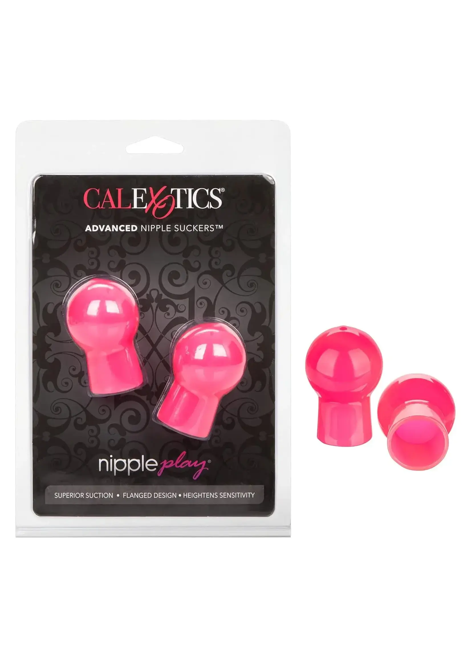 CalExotics Nipple Play Advanced Nipple Suckers - Pink