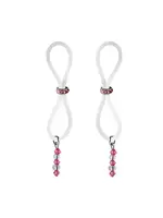Bijoux de Nip Bijoux de Nip Nipple Halos Pink Gem Slider - Pink/Clear
