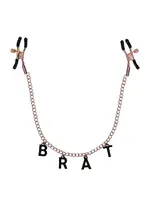 Sex & Mischief Sex & Mischief Brat Charmed Nipple Clamps