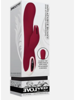 Evolved Inflateable Dual Stim Bunny-Burgundy