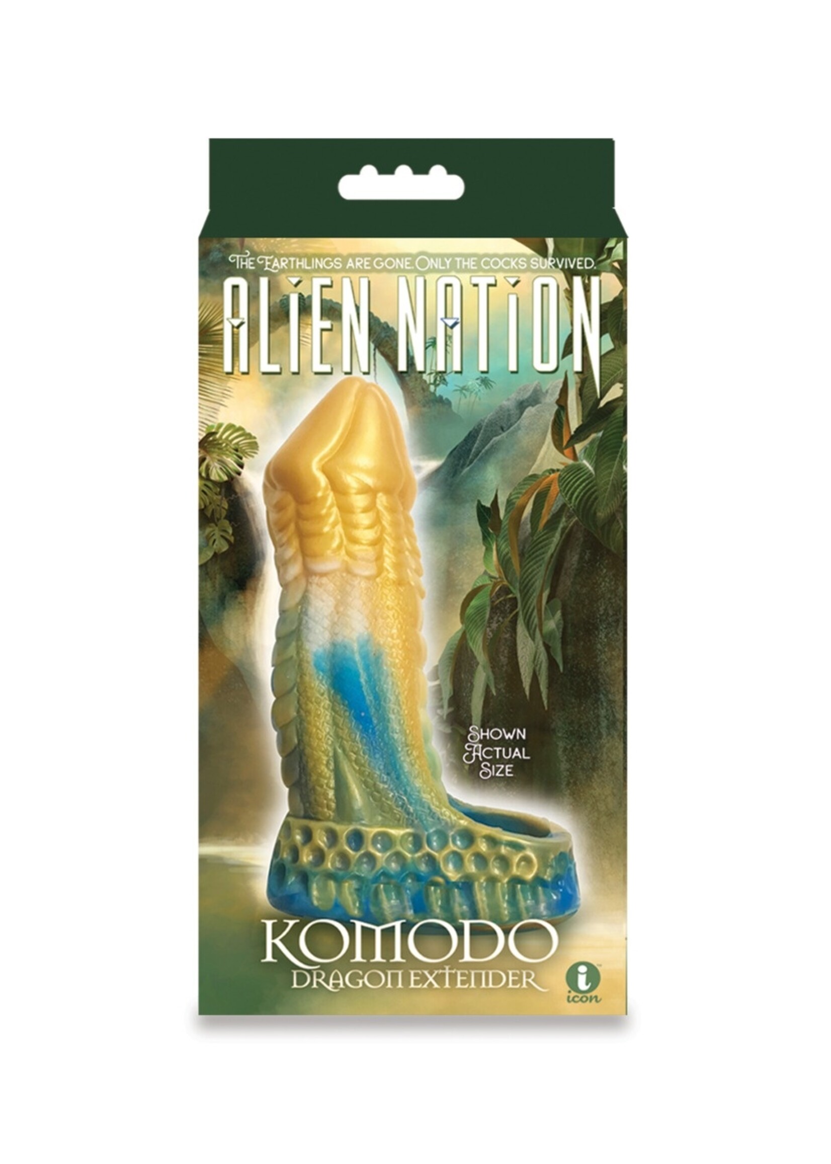 creature cocks Alien Nation Penis Extender - Komodo