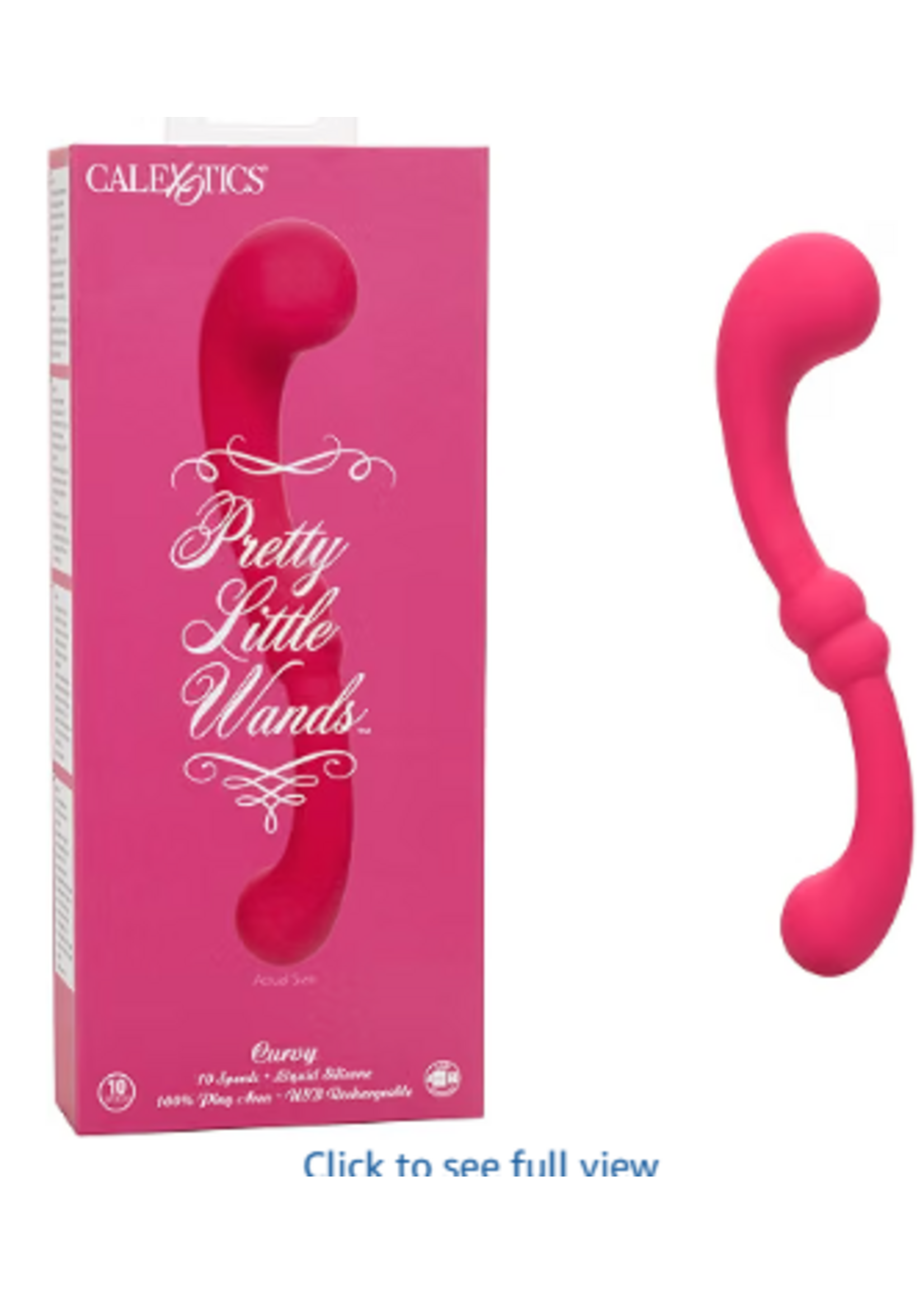 CALEXOTICS  Curvy Pretty Little Wands- Pink