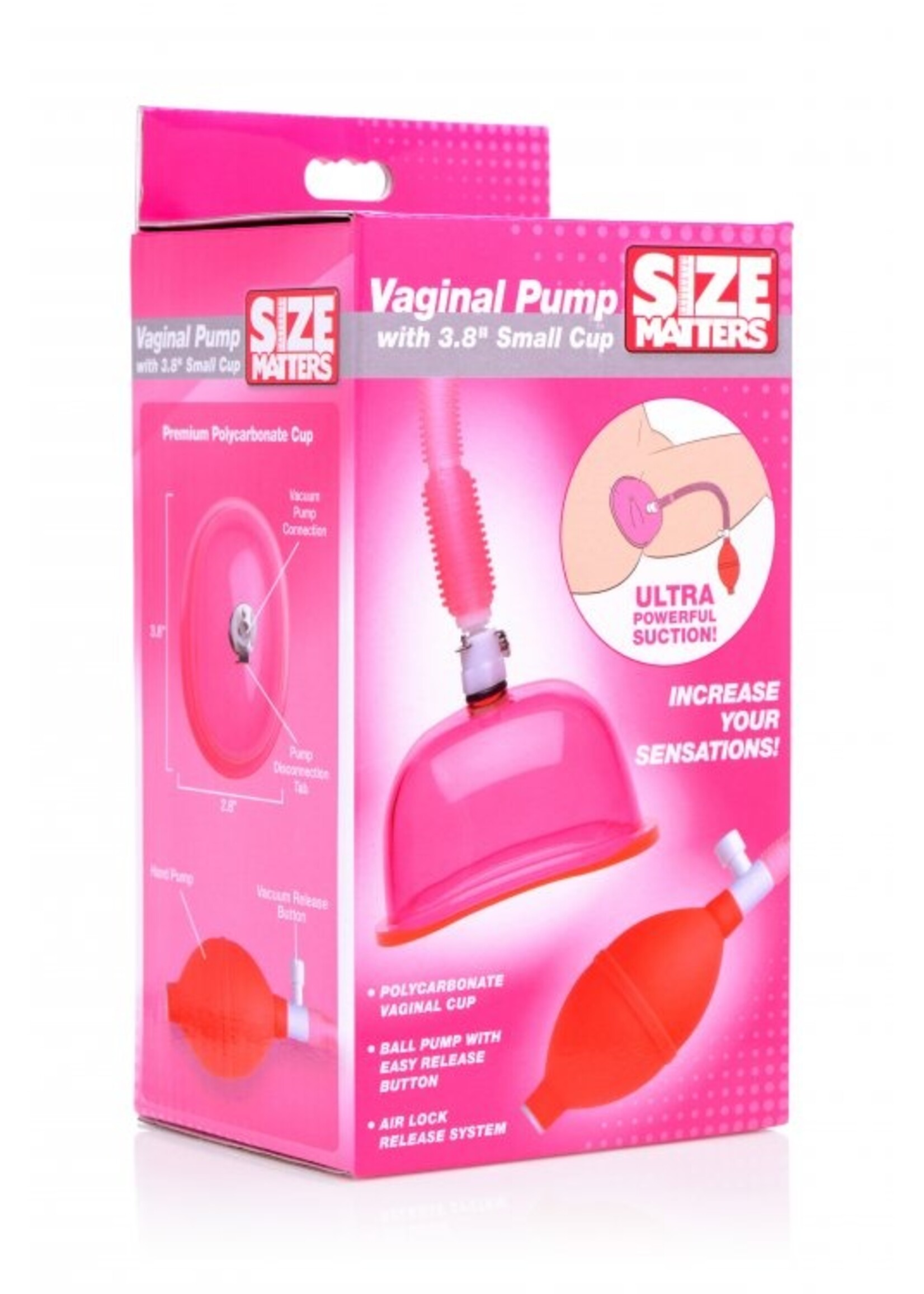 Vaginal Pump With 3.8 Inch Small Cup