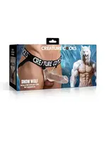 creature cocks Creature Cocks Snow Wolf Hollow Strap-On w/Harness
