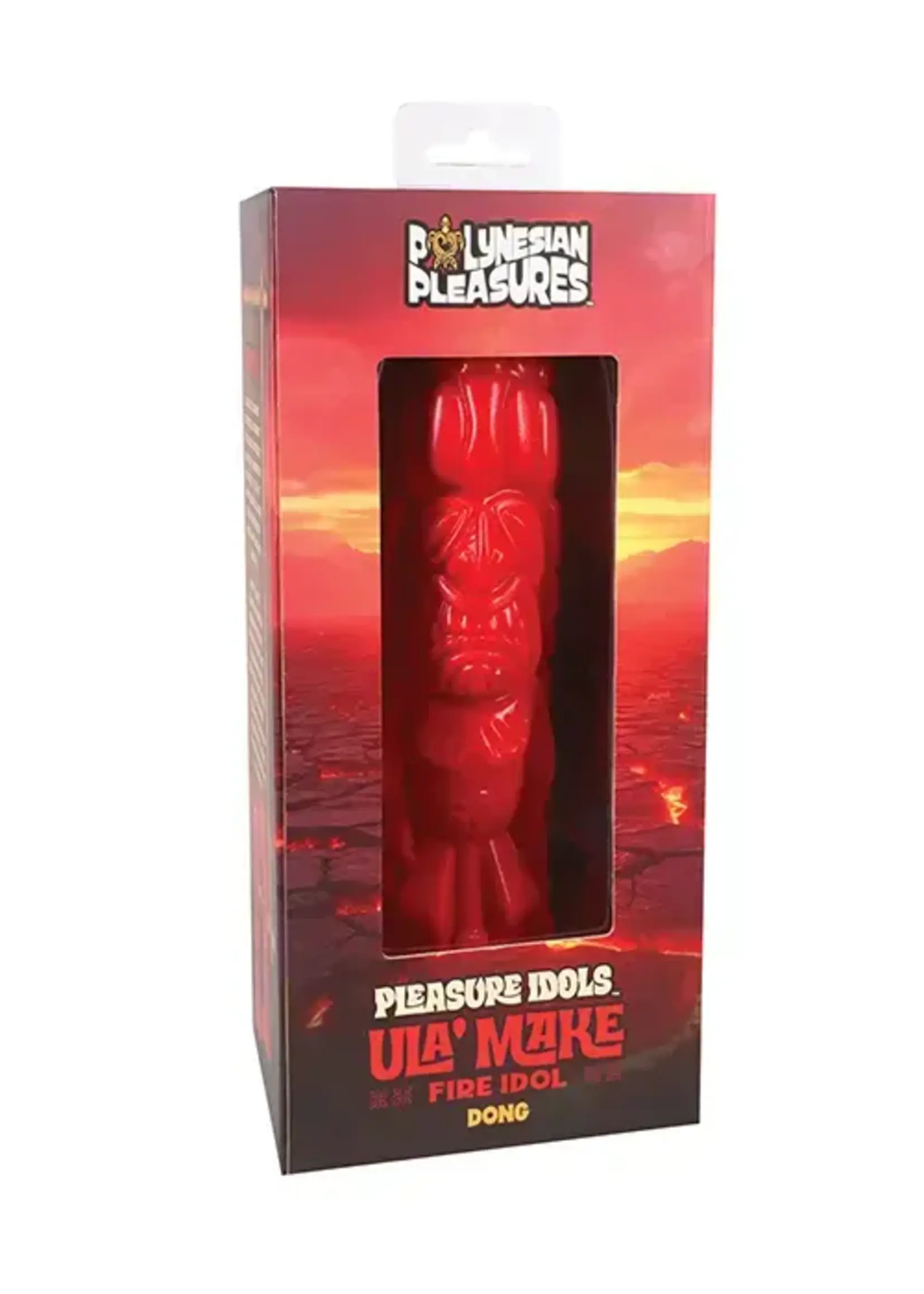 Polynesian Pleasures Polynesian Pleasures Pleasure Idols - Ula' Make - Fire Idol - Fire Red