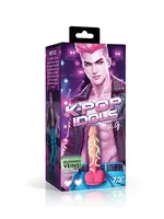 XR Brands K Pop Idols K.G. Silicone Dildo with Balls