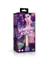 XR Brands K Pop Idols Aren Silicone Dildo with Balls