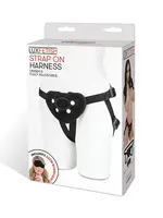 Lux Fetish Lux Fetish Strap On Harness - Black