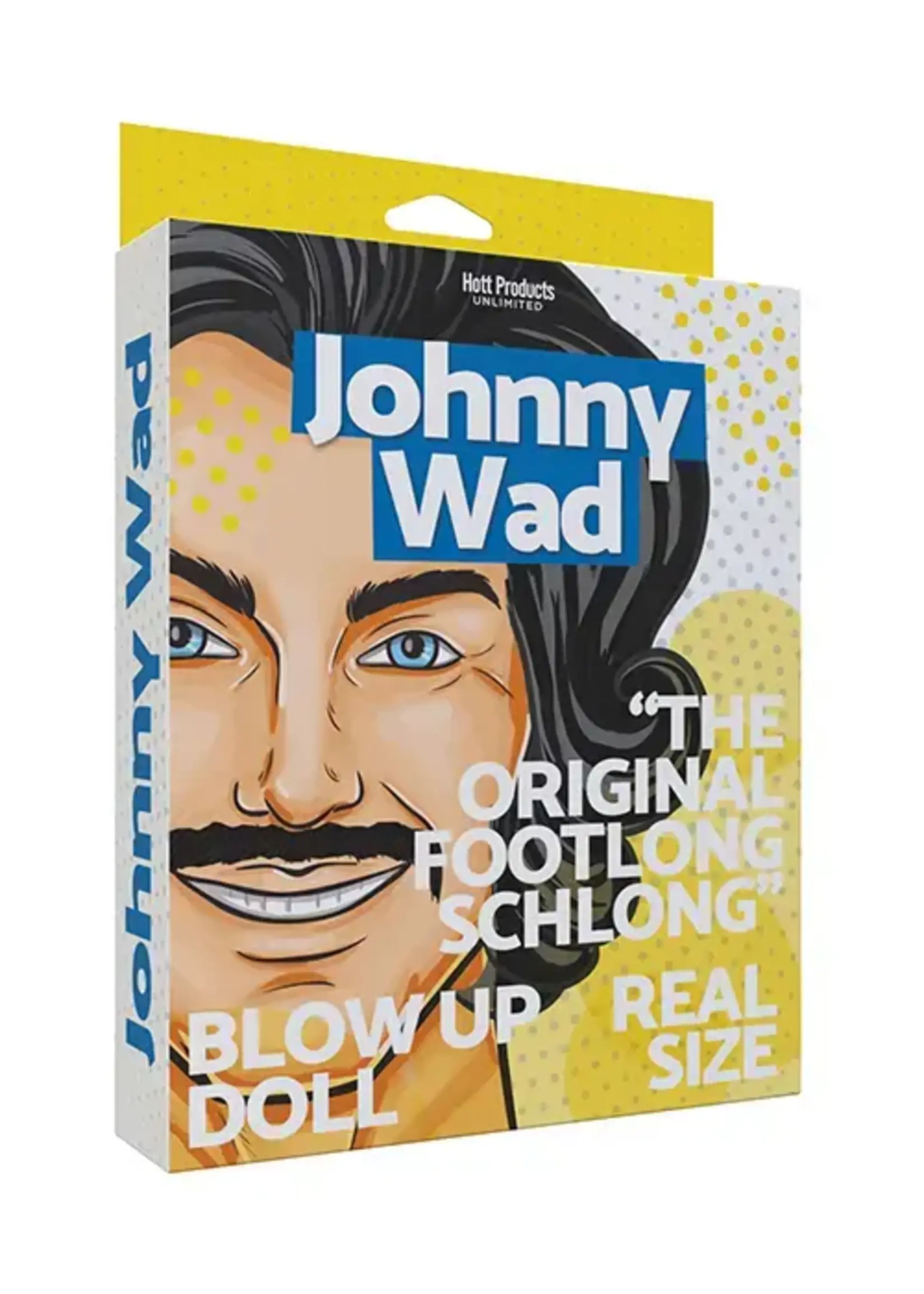 Johnny Wad w/Large Penis Blow Up Doll