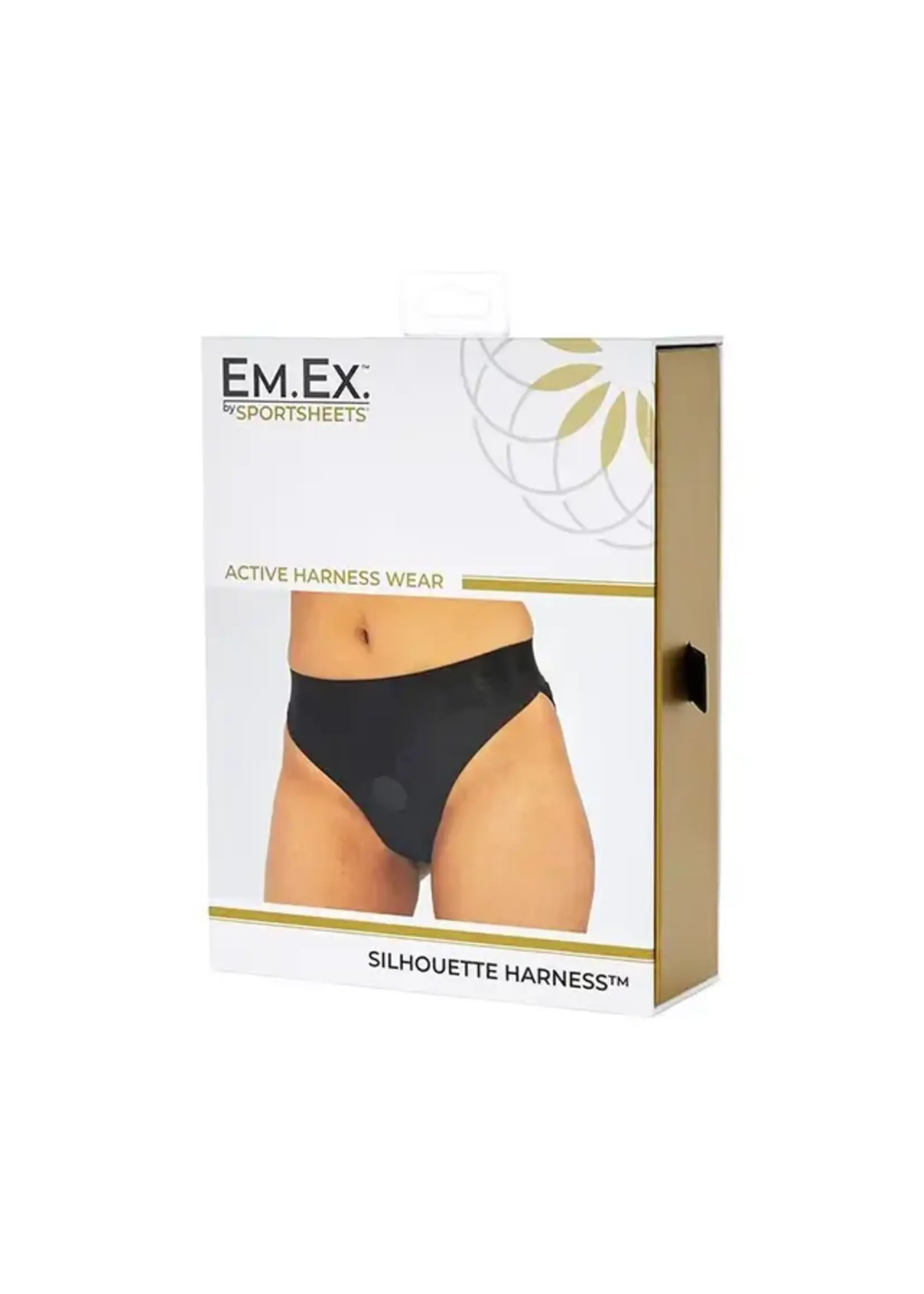 Sportsheets Sportsheets Em.Ex. Silhouette Harness XX-Large - Black