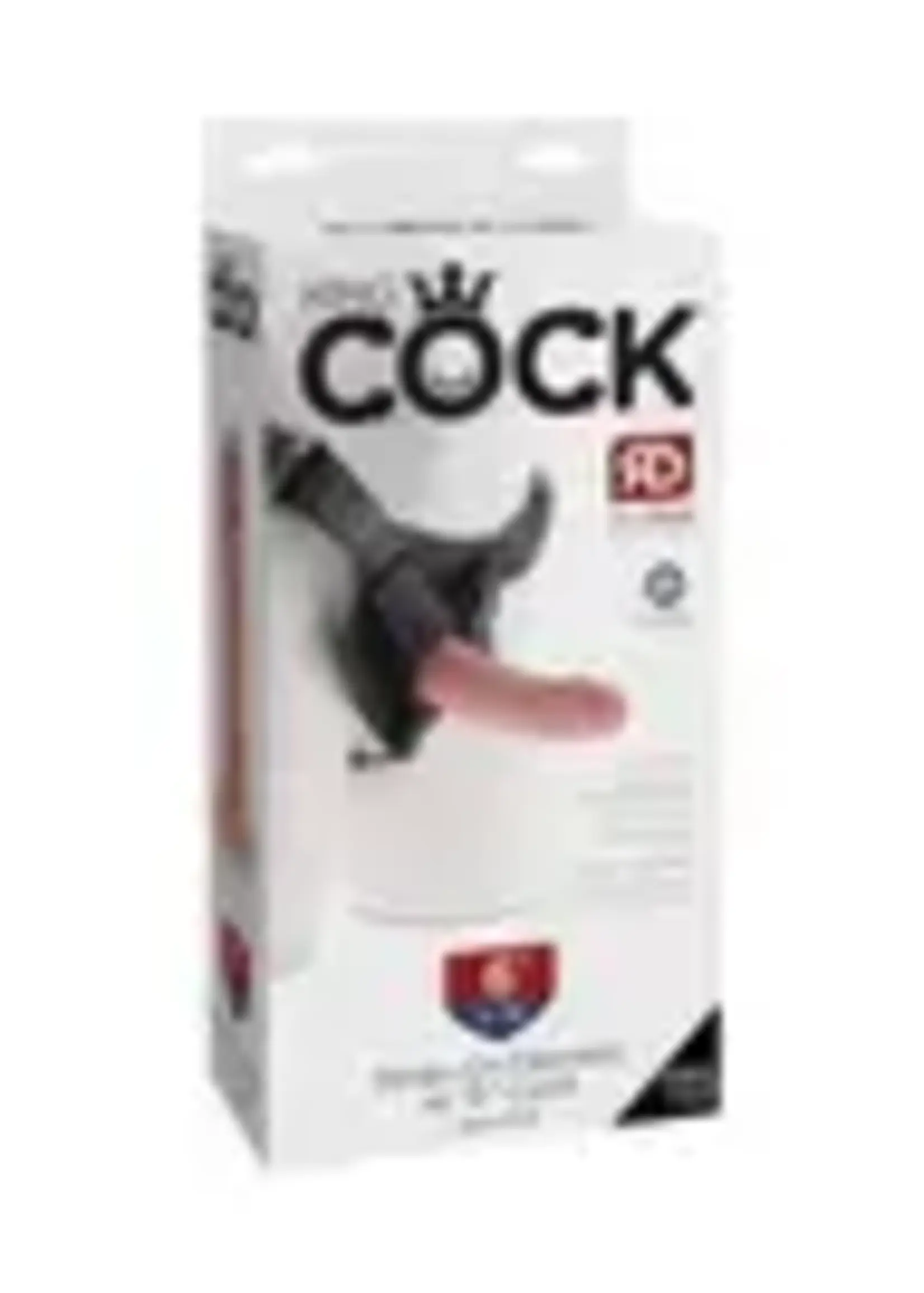 King Cock King Cock Strap-On Harness w/6" Cock - Flesh