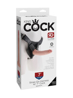 King Cock King Cock Strap-On Harness w/7" Cock - Flesh