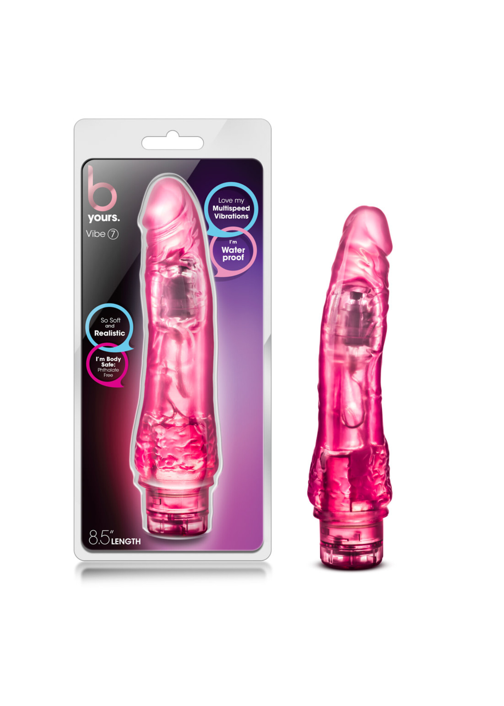 Blush Novelties B Yours Vibe 7 - Pink