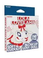 Hott Products Lola Love Lamb Blow Up Sheep