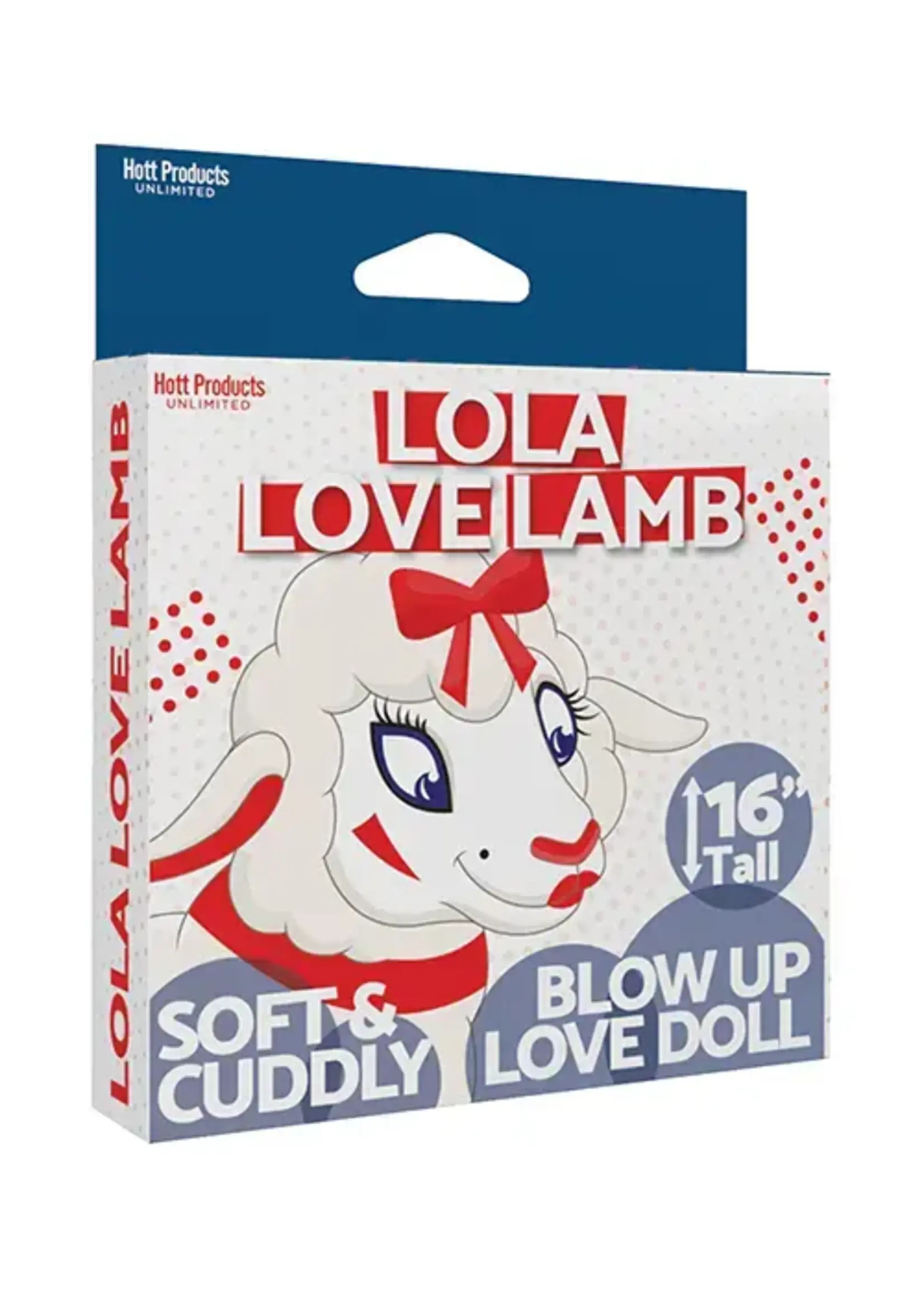 Hott Products Lola Love Lamb Blow Up Sheep