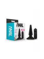 Anal Adventures Blush Anal Adventures Basic Vibrating Anal Pleaser - Black