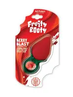 Hott Products Fruity Booty Berry Buzz Strawberry Vibe Ring Liquid Silicone Multi-Speed
