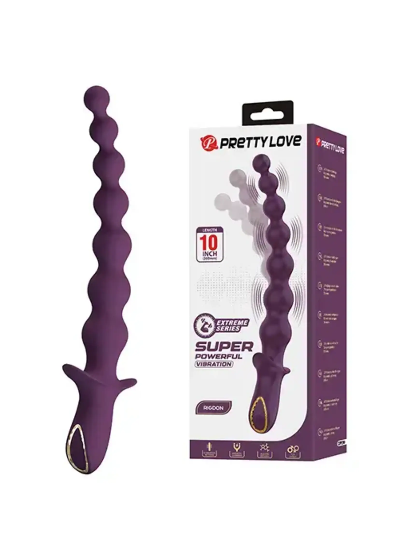 Pretty Love Pretty Love Extreme Series Powerful Vibration - Rigdon