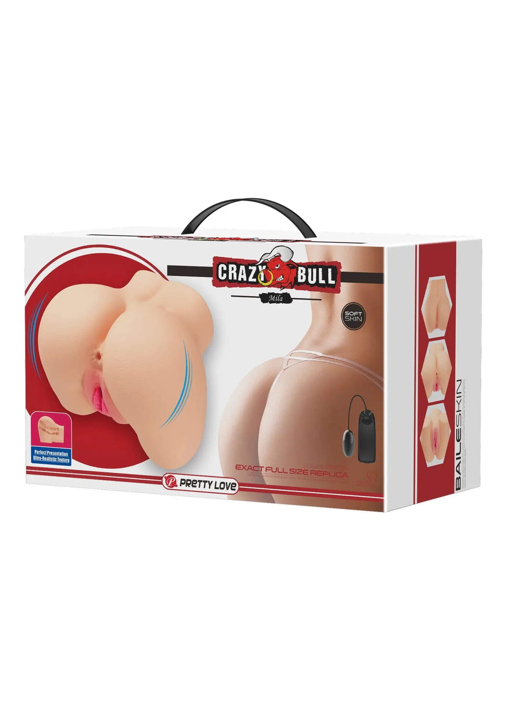 Mila Realistic Vagina and Ass Vibrator