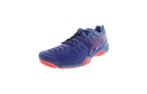 asics blue tennis shoes