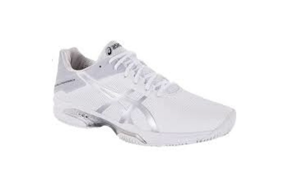 Asics Gel Solution Speed 3 Men's Tennis Shoe (White/Silver) -  MatchpointStore.com