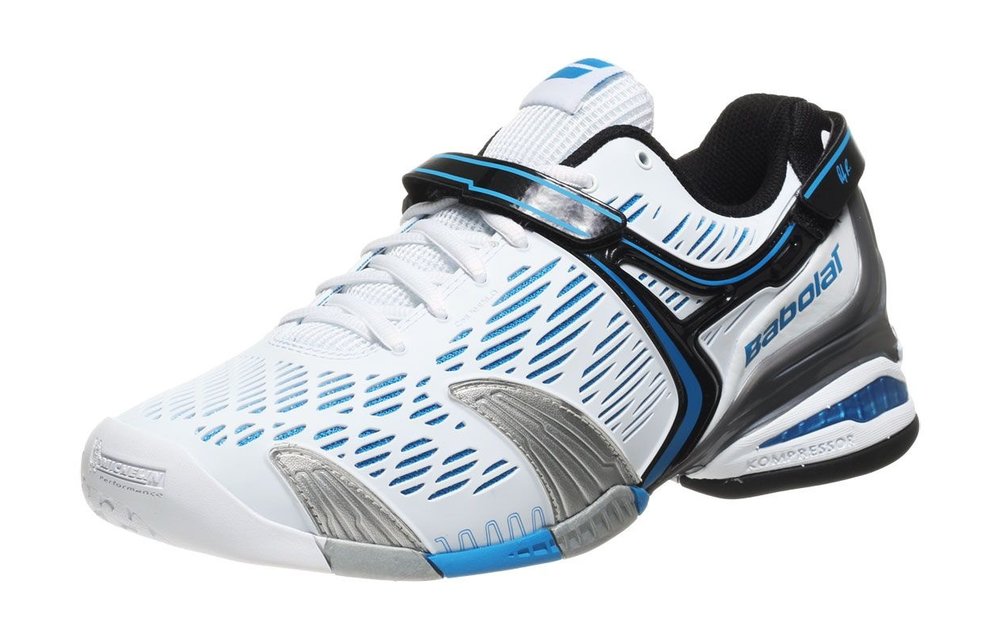 Babolat Propulse 4 All Court Men's Tennis Shoe (White/Blue)