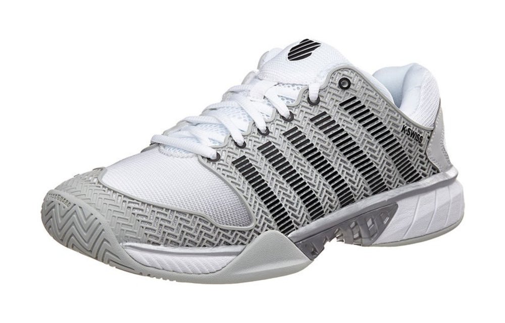 K-Swiss Hypercourt Express Men's Tennis Shoe (Glacier Grey/White/Silver)