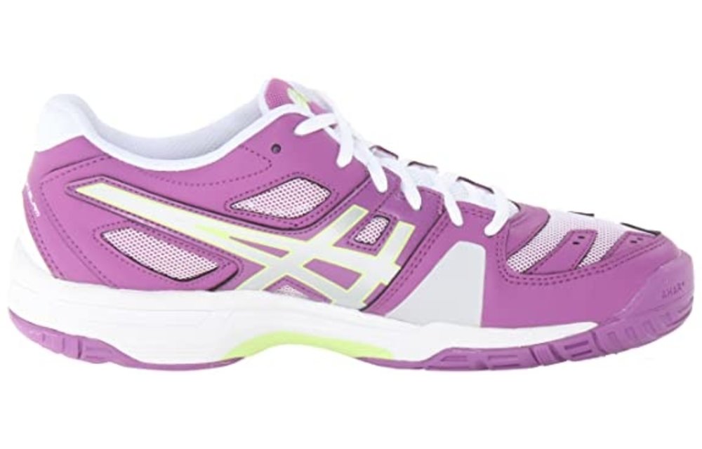 Asics Gel Solution Slam 2 Women's Tennis Shoe (Grape/Lightning White)