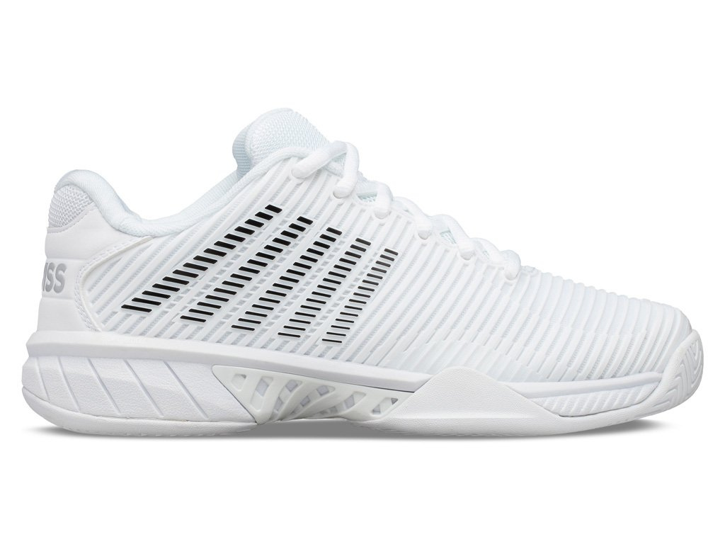 K-Swiss Hypercourt Express 2 Women's Tennis Shoe (White/Black)