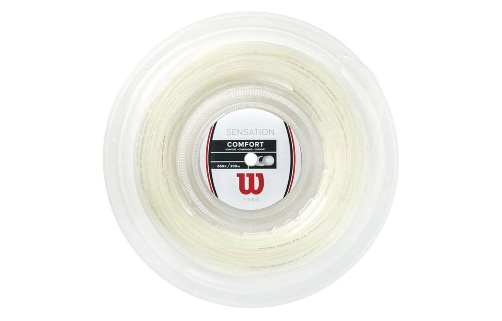 Wilson Sensation 130/16 Tennis String Reel 200m (Natural)