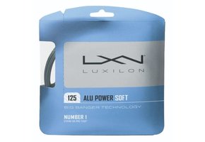 Luxilon Alu Power Soft 125/16L Tennis String (Silver)