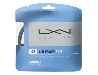 Luxilon All Power Soft 16L Tennis String (Silver)
