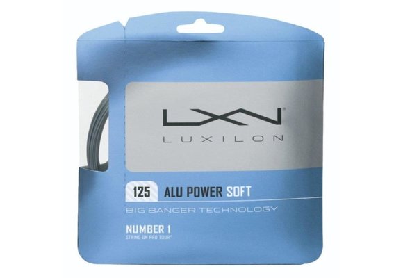 Luxilon All Power Soft 125/16L Tennis String (Silver)