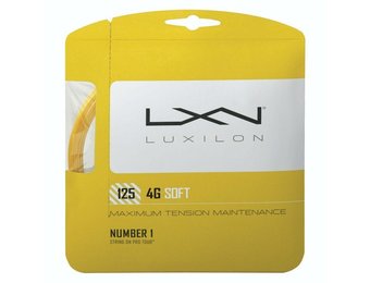 Luxilon 4G Soft 16L Tennis String (Gold)