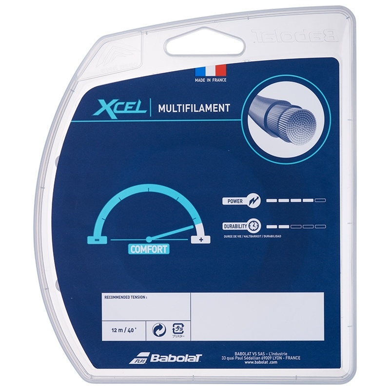 Babolat Xcel 130/16 Tennis String (Natural)