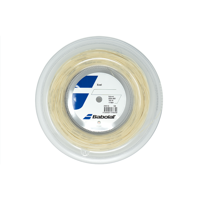 Babolat Xcel 130/16 Tennis String Reel 200m (Natural)