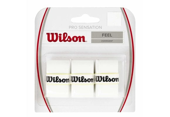Wilson Pro Sensation Overgrip x3 (White)