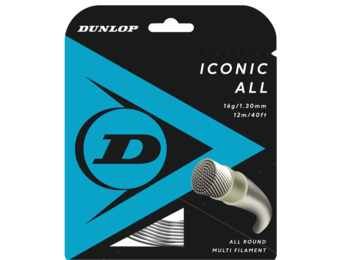 Dunlop Iconic All 16 G Tennis String (Natural)