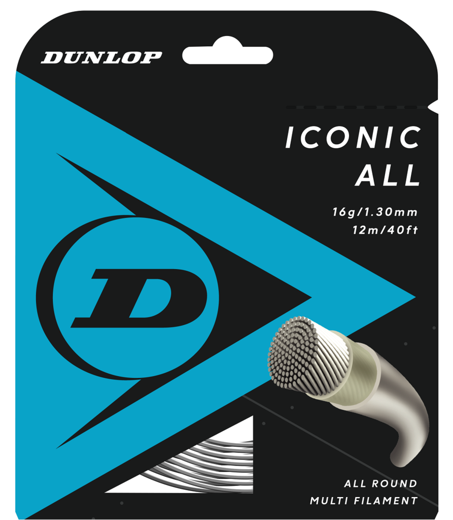 Dunlop Iconic All 16 G Tennis String (Natural)