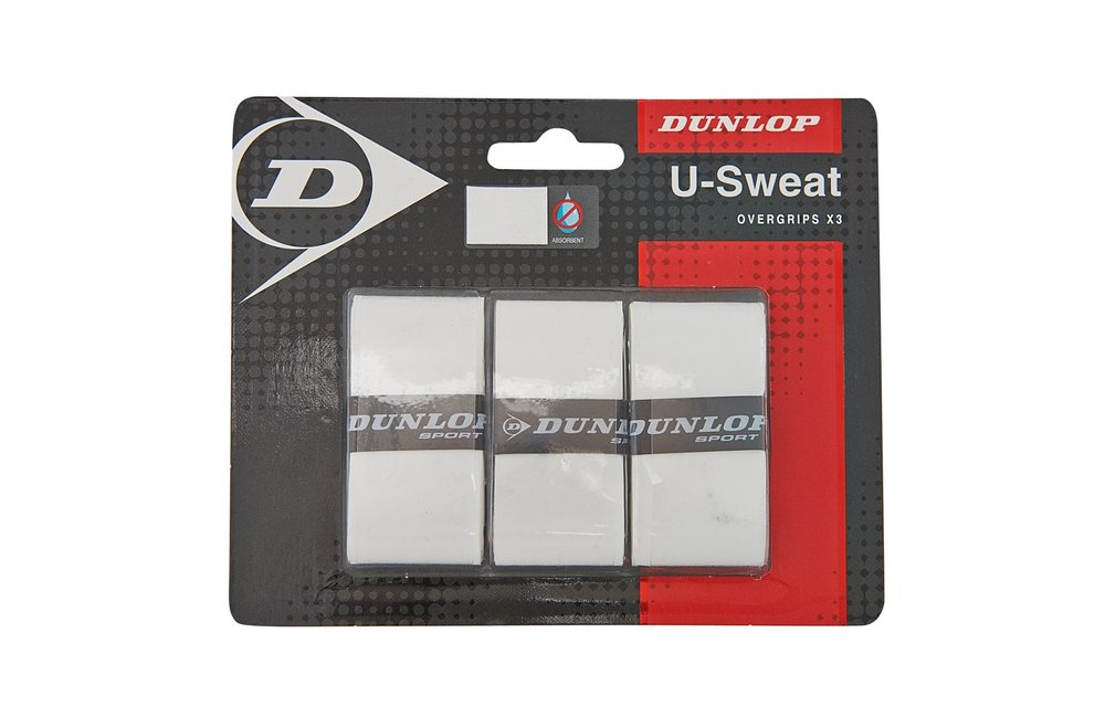 Dunlop U-Seat Overgrip x3 (White)