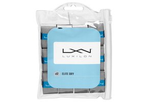 Luxilon Elite Dry  Overgrip x12 (Grey)