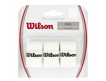 Wilson Pro Overgrip x3 (White)