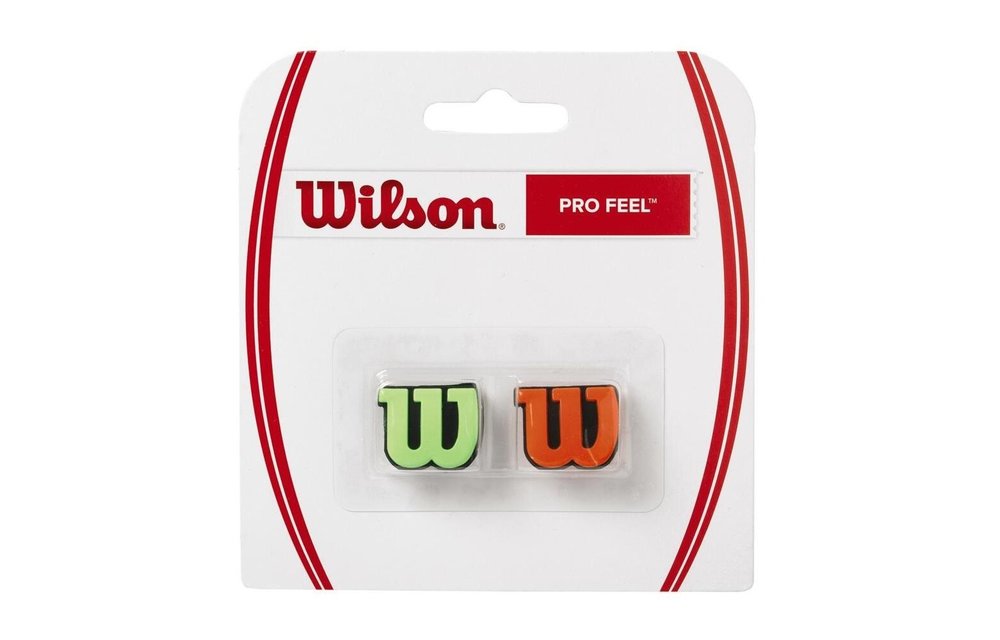 Wilson Pro Feel Vibration Dampener (Green/Orange)