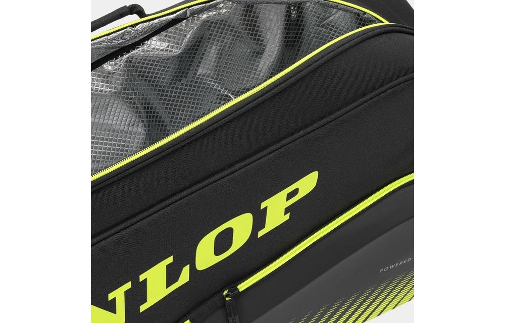 Dunlop SX Performance Thermo 3 Pack Racquet Bag (Black/Yellow)