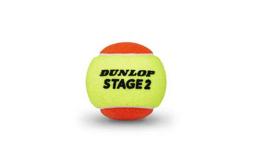 Dunlop Stage 2 Orange Junior Tennis Balls – (Case 24 Cans)