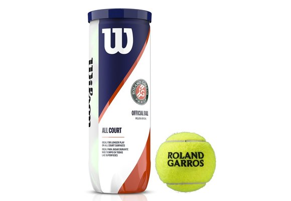 Wilson Roland Garros All Court Tennis Balls